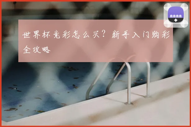 世界杯竞彩怎么买？新手入门购彩全攻略